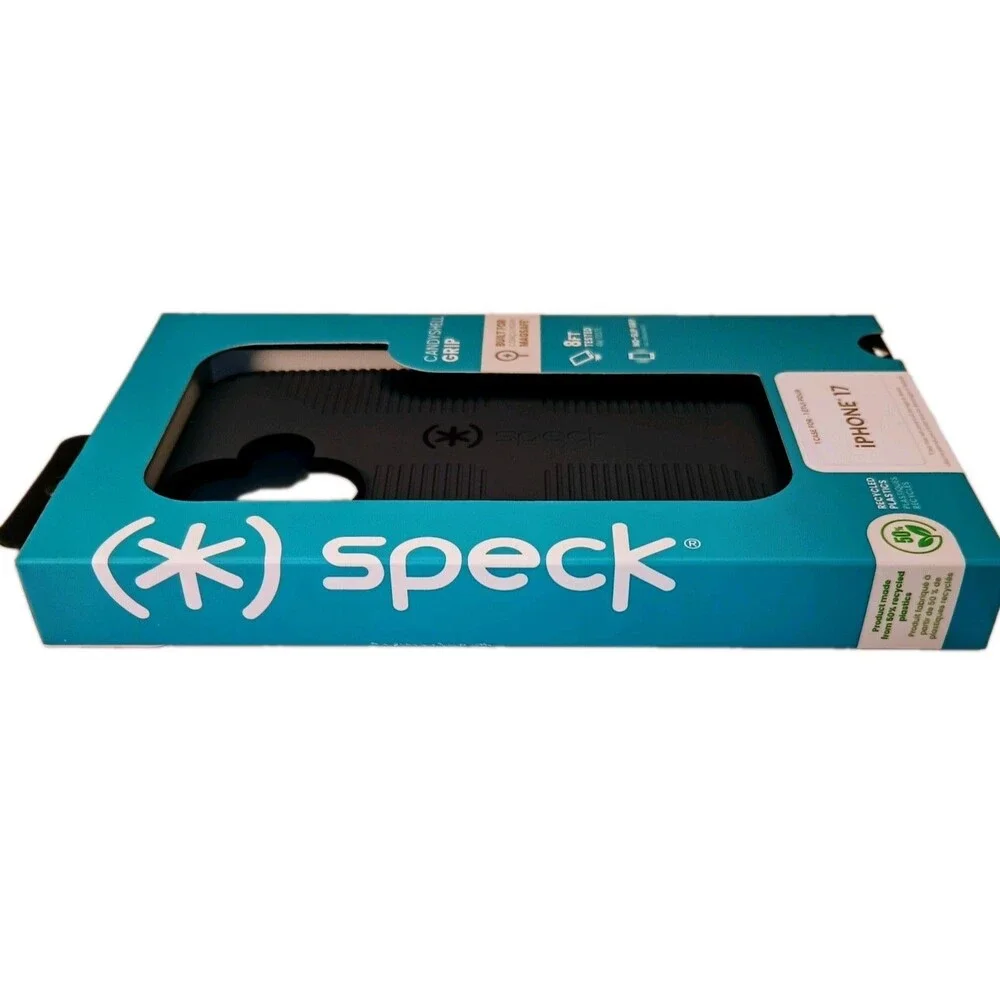 Speck CandyShell Case for Apple IPHONE 17  Black MagSafe Slim Non-Slip (P0050)